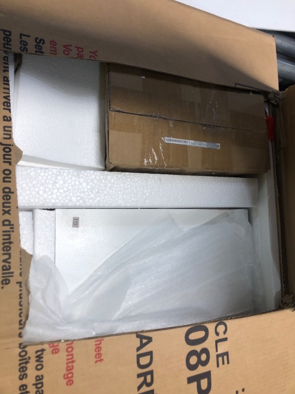 Photo 1 of ***FACTORY SEALED - OPENED FOR INSPECTION***    White Murphy Bed Queen Size  box 4 of 5 boxes 