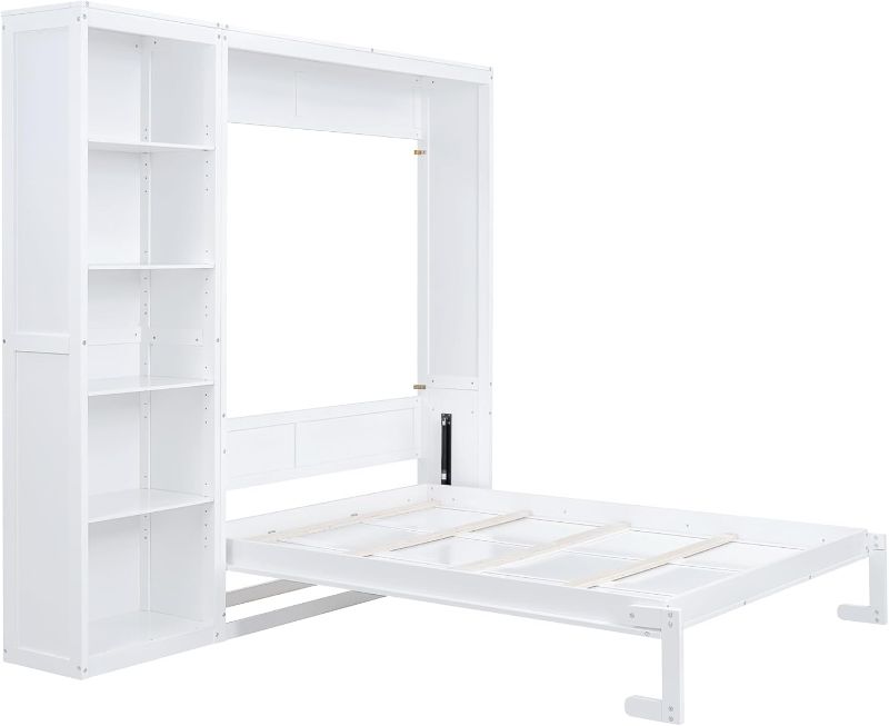 Photo 1 of ***FACTORY SEALED - OPENED FOR INSPECTION***    White Murphy Bed Queen Size  box 4 of 5 boxes 