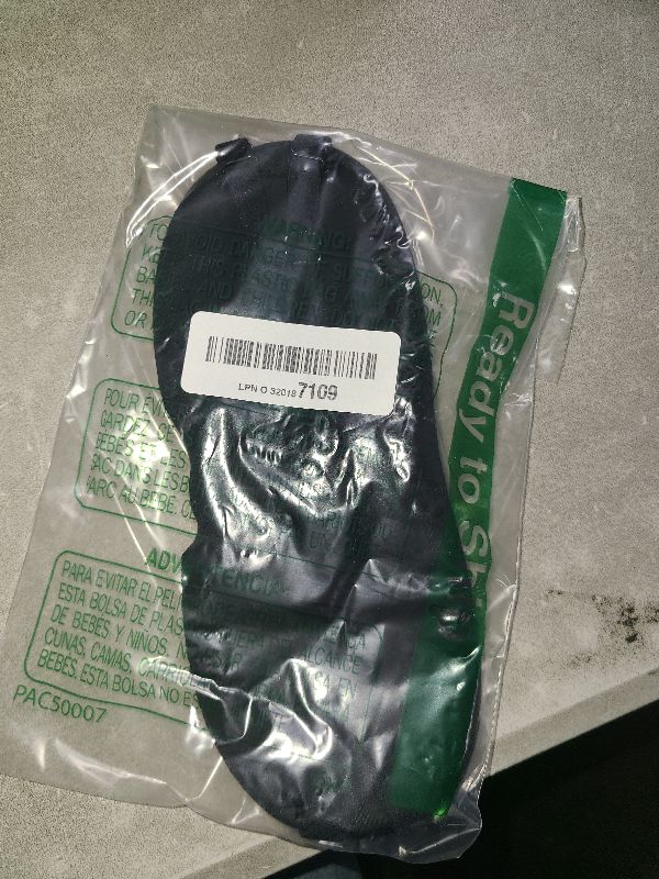 Photo 1 of ALASKA BEAR Sleep Mask 2 Straps, Deep Concave Molded Foam Mask with Convex Eye Cups and Light Blocking Nose Contour, Two Adjustable Elastic Bands Stay on Head w/o Slipping, Black
