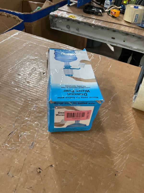 Photo 1 of ***MISSING PARTS***2 Pack Manual Water Pump, Hand Press Dispenser for 2-6 Gallon Jugs, Portable Drinking Water Fountain for Home, Office, Outdoor Use
