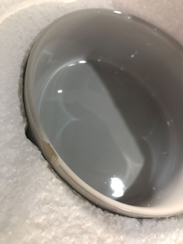 Photo 1 of ***MISSING BOWL***
Elevated Slow Feeder Dog Bowls - Ceramic Food and Water Bowl Set with Stand - Raised Pet Dishes for Small and Medium Sized Dogs