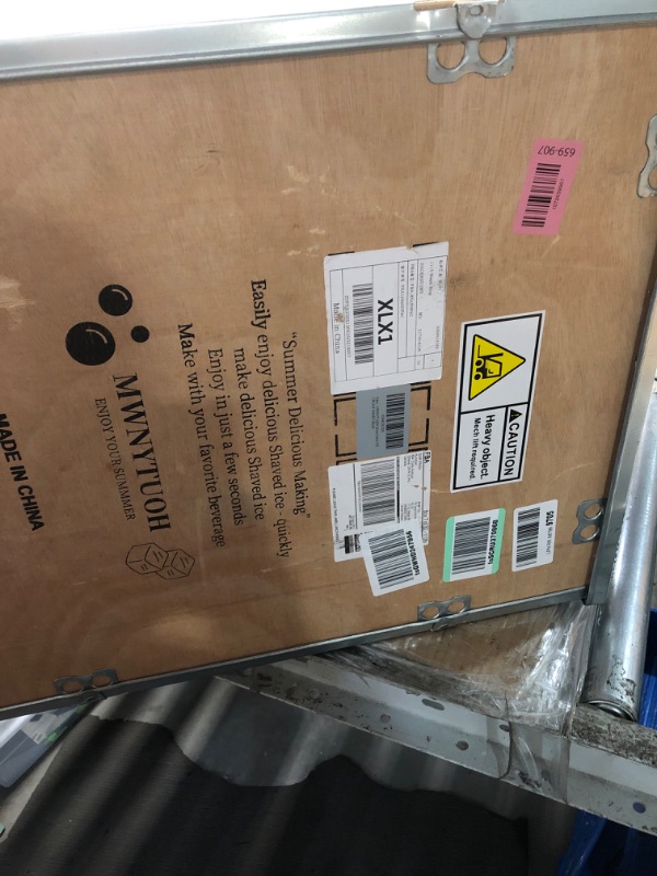 View 2 of ***MISSING PARTS***
MWNYTUOH Snowflake Ice Machine, 485.0LBS/24H 1000W Shaved Ice Machine, Rapid Cooling, Food-Grade Stainless Steel Material, Snowflake Ice Maker for Dessert, Ice Cream, Suitable for Party?Commercial Use