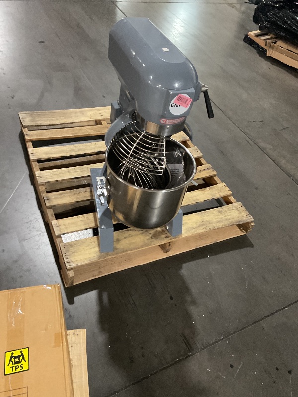View 3 of ***MISSING PARTS***Commercial Food Mixer, 30Qt Commercial Dough Mixer, 1250W Stainless Steel Bowl Heavy Duty Food Mixer with 3 Speeds Adjustable, Dough Hook Whisk Beater Included, Perfect for Bakery Pizzeria