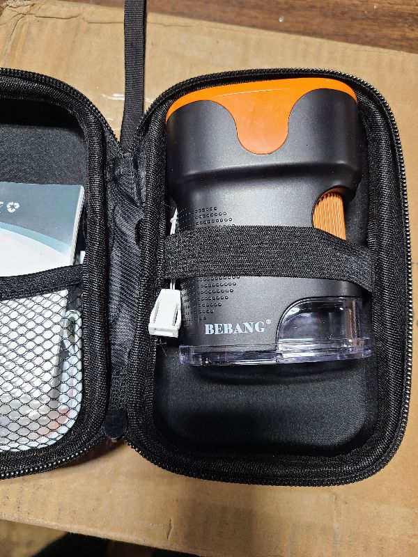 Photo 1 of 1000X Handheld Microscope for Kids 4K 2.0" Screen Rechargeable Mini Pocket Digital Microscopes w/Slides Kit Portable Edu Gift Age 4-6 8-12 Children Students