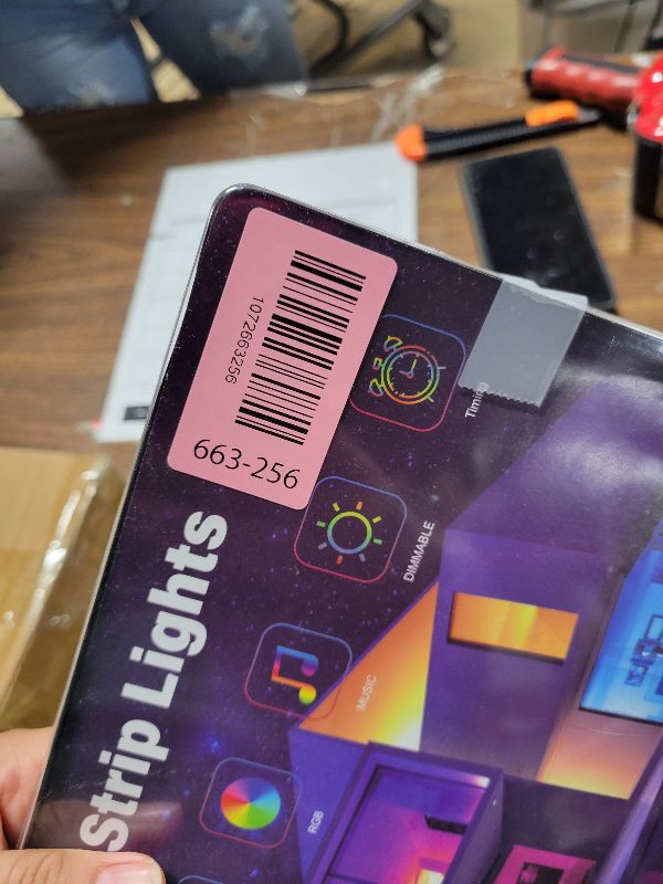 Photo 1 of 200 FT Led Lights for Bedroom (2 Rolls 100 FT), Music Synchronized Smart Led Strip Lights, Ultra Long with Remote Application Control Bluetooth LED Lights, Color Change RGB Light