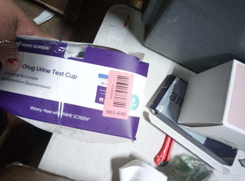 Photo 1 of [5 pack] Prime Screen 14 Panel Urine Drug Test Cup - Instant Testing Marijuana (THC),OPI,AMP, BAR, BUP, BZO, COC, mAMP, MDMA, MTD, OXY, PCP, PPX, TCA
