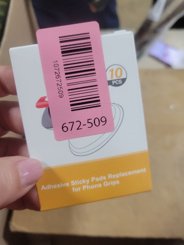 Photo 1 of 10 Pcs Sticky Pads for Pops Socket Base: 1.38" Round Strong Adhesive Replacement Double Sided Tape for iPhone Popgrips, Cell Phone Grip & Ring Holder, Very High Bond Circle Sticker 35mm