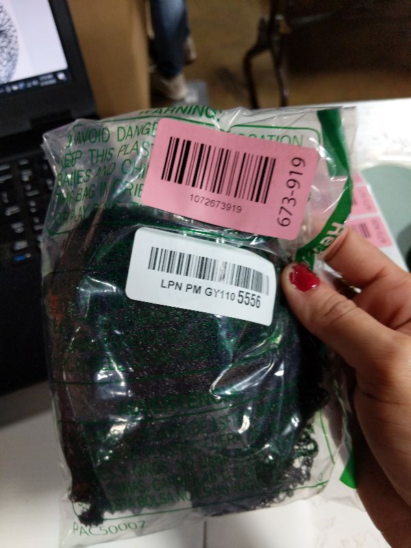 Photo 1 of 20 Pcs Hair Nets for Women Wig Black Mesh Hair Net Reusable Net Elastic for Buns Wig Food Service Ballet Dancer