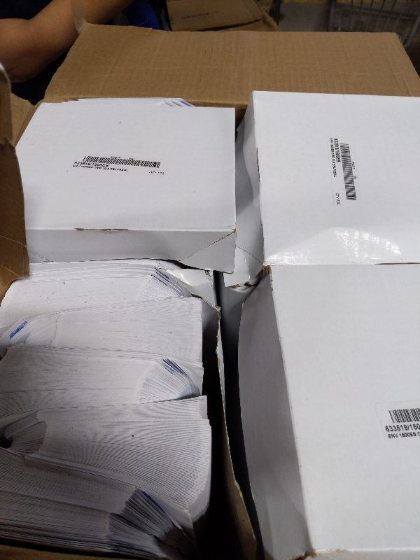 Photo 1 of #10 Envelopes Letter Size Self Seal | 2,000 Business Mailing Security Peel and Sealing Envelope | 100% Tinted | no 10 White Windowless Legal Regular Plain Envelops Pack | 4-1/8 x 9-1/2 Inches | 24 LB