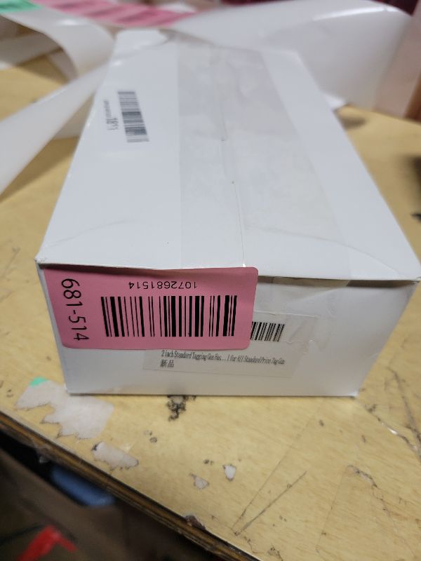 Photo 1 of 2 inch Standard Tagging Gun Fasteners, BS ONE 5000pcs Clothing Tag Barbs Attachments Price Label for All Standard Price Tag Gun