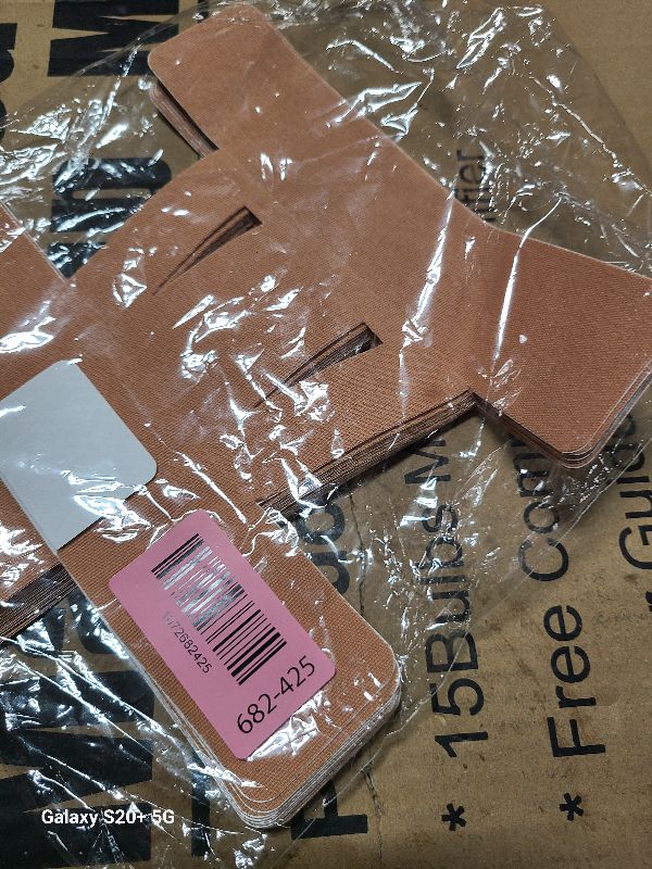 Photo 1 of 15 Pcs Precut Kinesiology Tape for Shoulder, Latex-Free Shoulder Tape for Pain Relief, Muscle Strips Kinesiology Tapes Precut, Sports Tapes Athletic Patch Support Muscle Elastic Breathable(Skin Color)
