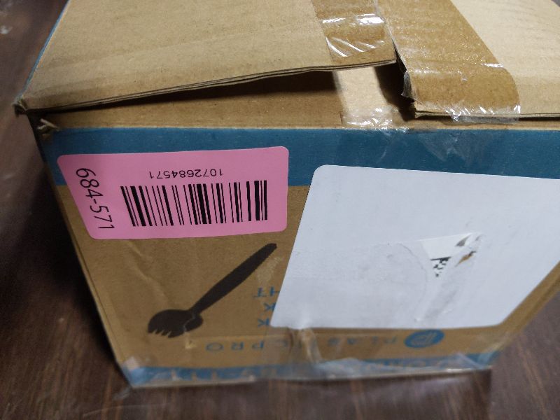 Photo 1 of 1,000 Plastic Disposable Sporks Bulk Black Medium Weight Disposable Silverware Plastic Cutlery Spork