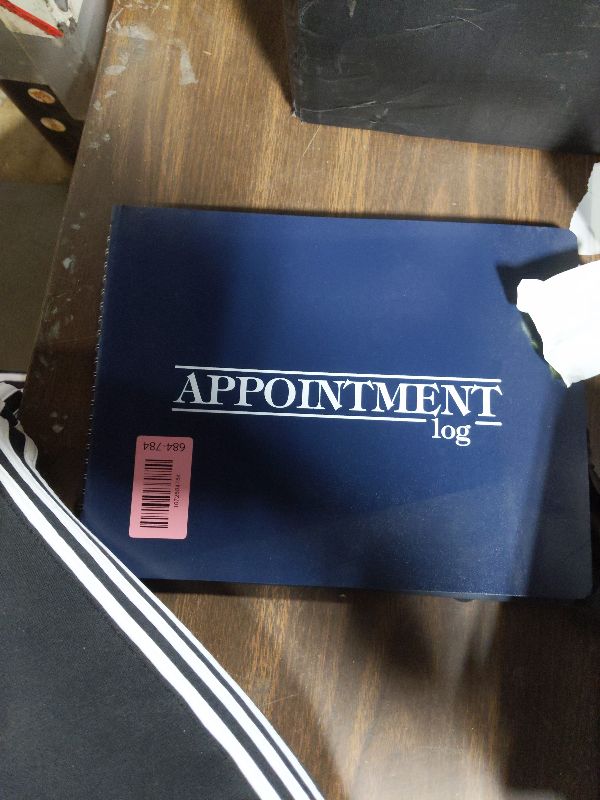 Photo 1 of 2026 Medical Arts Press® 8 1/2" x 11" 2 Column Daily Appointment Log, Blue (3109826)
