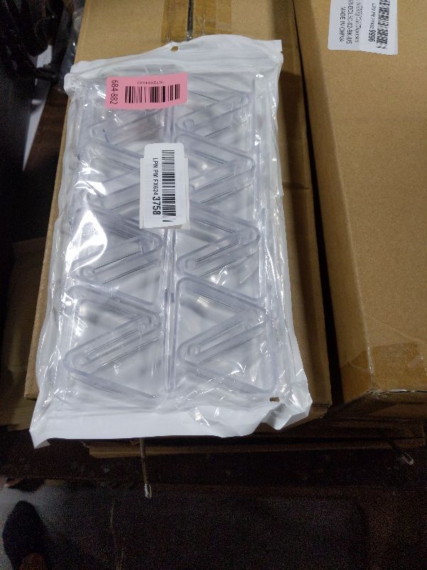 Photo 1 of 16 Upgraded Tablecloth Clips,Thicker Wider Clear Tablecloth Clips,Plastic Table Cloth Hold Down Clips Table Cloth Holder Cover Clamps for Restaurant Picnics Marquees Weddings Graduation Party.