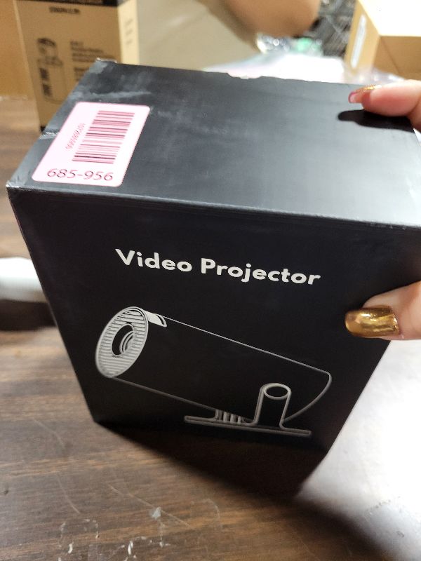 Photo 1 of [Built-in Apps] CLOKOWE Mini Projector with WiFi and Bluetooth, 2026 Upgraded 1080P Smart Portable Projector with 180° Rotation, Auto Keystone, Compatible with iPhone/Android/Laptop/TV Stick/HDMI/USB