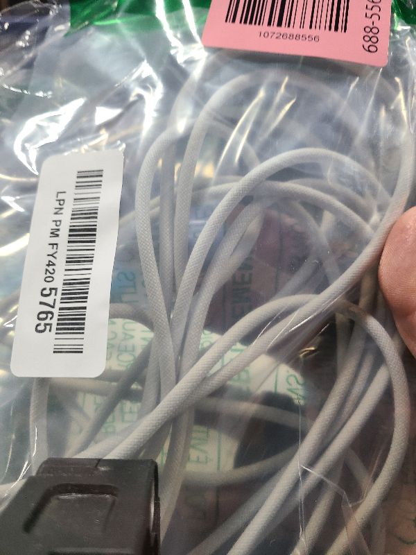 Photo 1 of 16FT USB C Cable Fast Charging 240W,Extra Long USB C to USB C Cable 16foot Type C Right Angle Charger Data Cord Braided for iPhone 17 16 Pro Max 15/iPad/MacBook Pro Air/Galaxy S26 S25 S24 Ultra,White