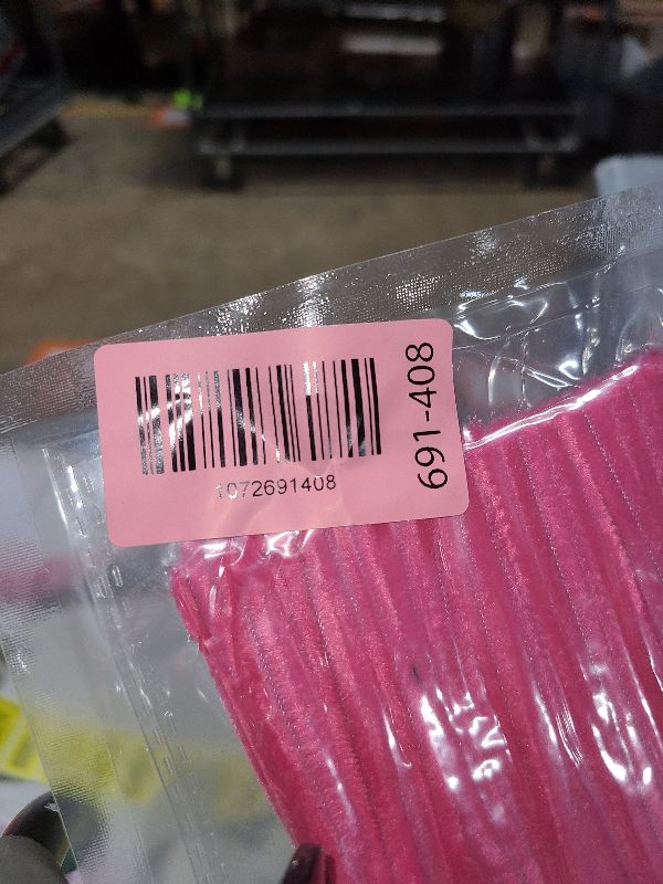 Photo 1 of 100 Pieces  Cleaners Chenille Stem, Rose Red Pipe Cleaners Set for Crafts DIY Arts Home Decorations (Rose Red)
