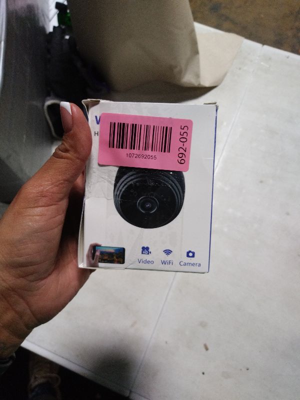 Photo 1 of 1pcs Only 0.9 inch Hidden Camera with Audio/Video Mini Small Spy Home Indoor Use Cam Night Vision Motion Detection Baby Monitor Wireless Outdoor Nanny WiFi espias ocultas Security Secret (1, mini)