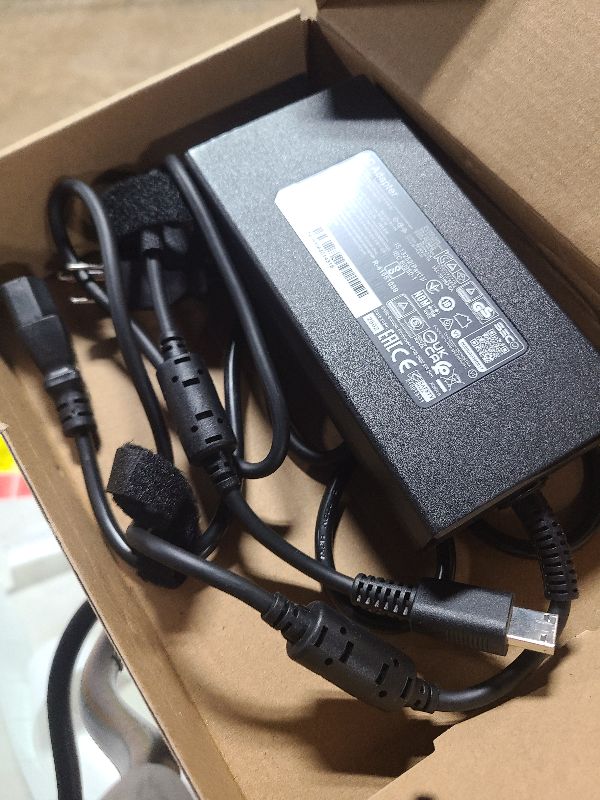 Photo 1 of 240W Charger Compatible with MSI Stealth 16 17 Studio A13VH A13VG A13VF A13VE Stealth A16 16AI AI+ Studio A3XVGG A3XVFG A3XVEG A3HVG A1VHG Studio GE66 Raider A20-240P2A Gaming Laptop