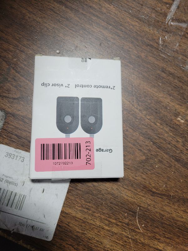 Photo 1 of 2 Garage Door Opener Remote Compatible with Genie & Overhead Garage Door Opener Remote Intellicode Legacy at 390MHz, Replacement for ACSCTG Type 1 / GIT-1 (1997–Present), Easy to Programming, Clip
