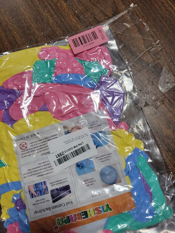 Photo 1 of 145pcs Pastel Balloons Different Sizes 18" 12" 10" 5" Latex Balloon Garland Arch Kit for Birthday Rainbow Party Baby Shower Easter Party Decorations