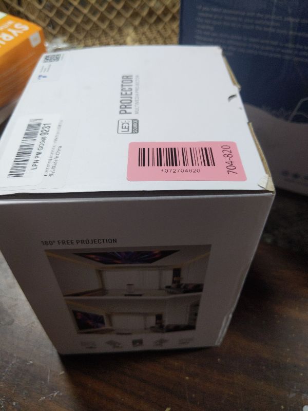 Photo 1 of [Electric Focus]Mini Portable Projector with 4K Support, Bluetooth 5.4 WIFI6, 5watt Sound Base Speaker, 260 ANSI, Android 11, 210° Rotation , Auto Keystone Correction Video Projector HY300 PLUS