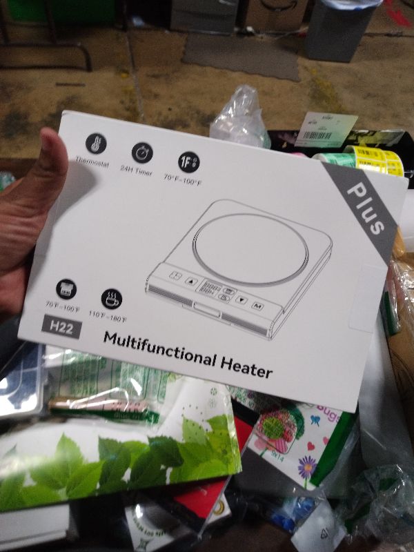 Photo 1 of 2 in 1 Sourdough Starter Warmer Mat - Upgrade Warming Heating Sour Dough Starter Pad 24H Timer 1°F Thermostat Control(70-100°F) & Coffee Heater(110-180°F), Fit Jar Up to 40oz, Perfect for Home Backing