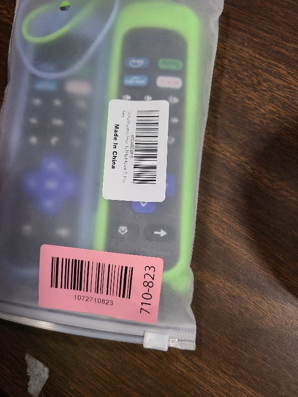 Photo 1 of (Pack of 2) Replacement Remote for Roku TV with Soft Protective Silicone Cover(Glow in The Dark), Universal Remote for TCL/Hisense/Onn/Sharp/Element/Philips Roku Smart TV