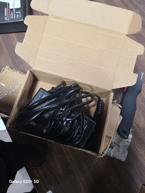 Photo 1 of 12V Power Cord for Arcade1up Game Machine Arcade 1up All Riser Cocktail Table RYJ0136PAU0 RYJ0136PAU1 RYJ0136PAU2 RYJ0136PAU3 RYJ0136PAU4 RYJ0136PAU5 BIton BI36-120300-U2 Supply Adapter Charger