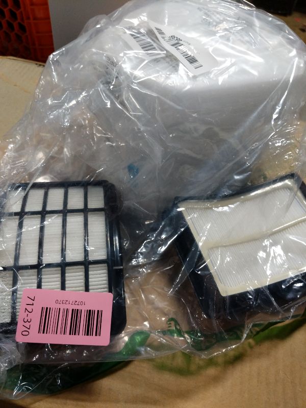 Photo 1 of 2 + 4 Pack Filters for Shark Vacuum Navigator Lift Away Filter Replacement ZU503AMZ NV350 NV351 NV352 NV355 NV356E NV357 NV360 NV370 UV440 UV540, Parts XFF350 XHF350