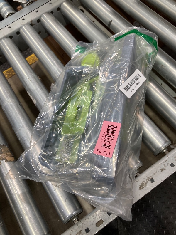 Photo 1 of **MISSING PARTS**14-in-1 Vegetable Chopper with Container – Onion Chopper, Dicer, Slicer & Grater, Food Chopper with Stainless Steel Blades, BPA-Free, Easy Clean, Green