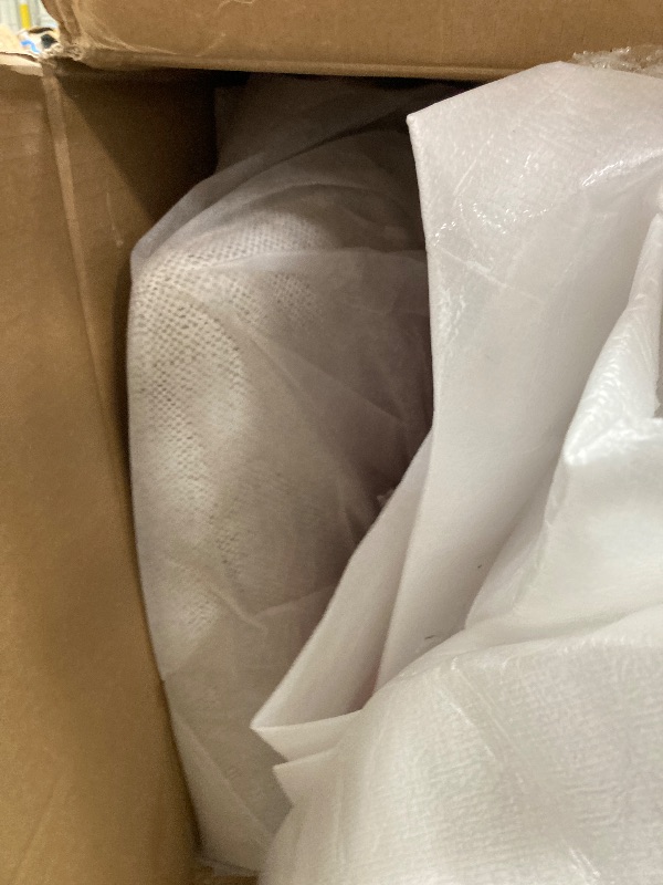 Photo 1 of ***MISSING LEGS***KISLOT Upholstered Dining Chairs Modern Sidechair Performance Fabric High Back Armlesschair for Diningroom Kitchen,Cream,Set of 2(1 Box)***MISSING LEGS***