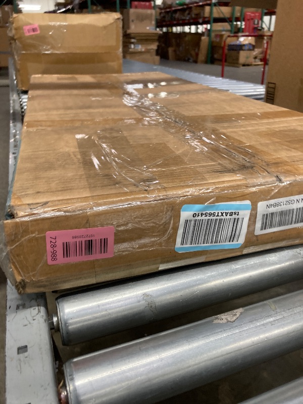 Photo 1 of **MISSING PARTS**Sweetcrispy L Shaped Desk Gaming Computer 50 Inch Reversible Corner PC Work Table for Writing Study Student with Wood Tabletop Metal Frame CPU Stand Side Bag for Home Office Small Space, Grey