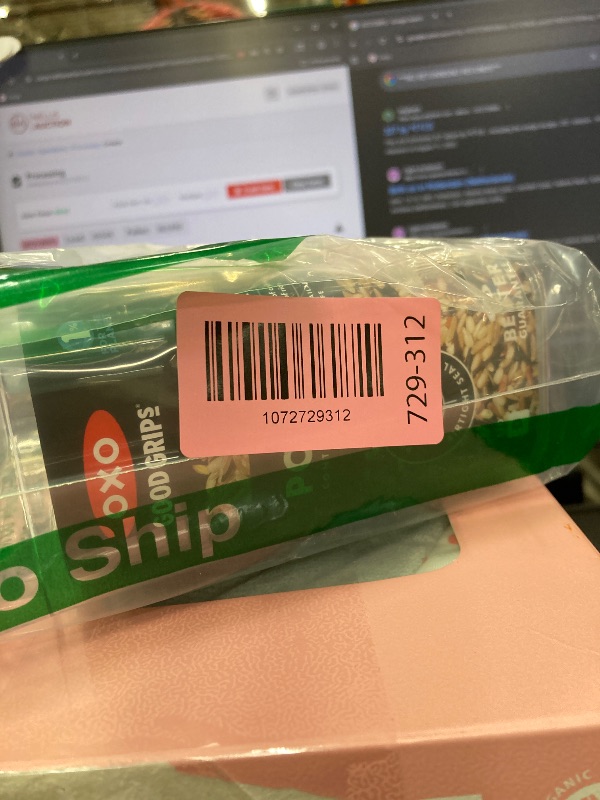 Photo 1 of ***MISSING LID***OXO Good Grips POP Container, 1.2 Qt - Rectangle - Pasta, Transparent***MISSING LID***