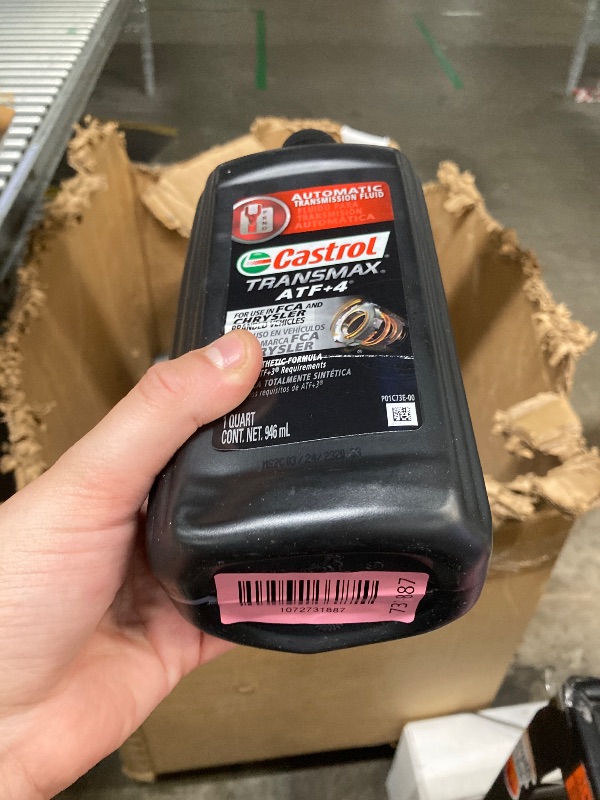 Photo 1 of "castrol Atf+4" Automatic Transmission Fluid 1-quart (Pack of 6)