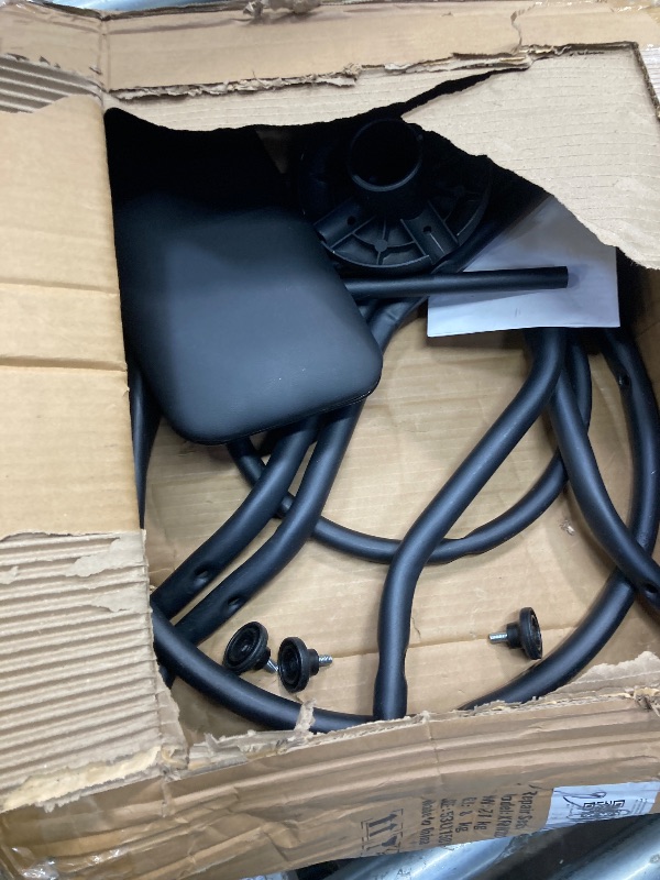 Photo 1 of ***MISSING BACKREST & SEAT -SELLING AS PARTS ONLY***VEVOR Shop Stool, Pneumatic Garage Seat/Work Stool with 300 lbs Capacity, for Garage, Shop & Auto Repair, Black