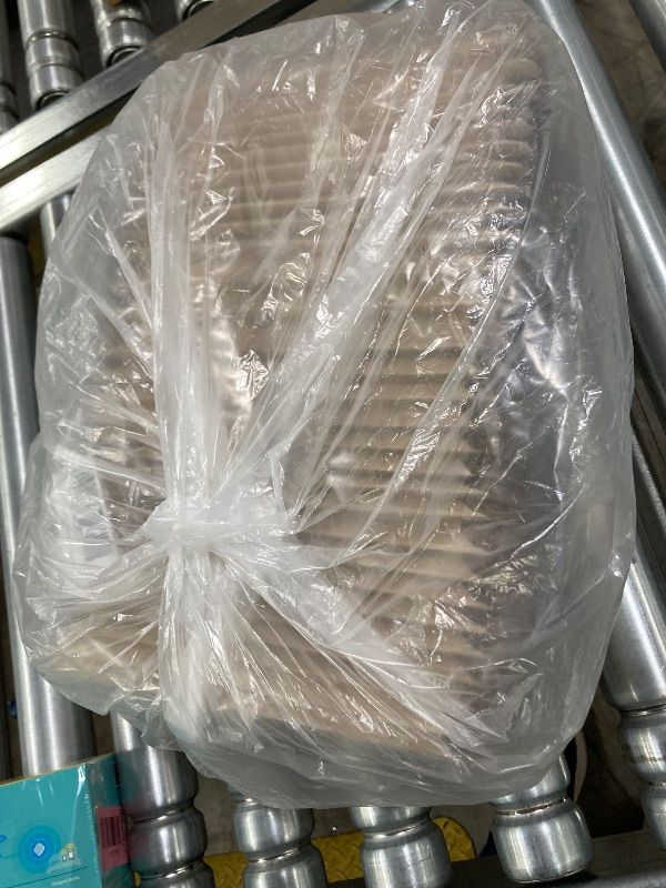 Photo 1 of ***MISSING PIECES -SELLING AS IS 28 PK ONLY*** Chef-Grade Elegant 1Lb Paper Loaf Pans 28 Pk. Best Disposable Bakeable Kraft Pan Supply for Baking Bread, Small Meatloaf, Lemon Bundt Cake, Sweets for Holiday Gifts, Bake Sales or Fundraiser.