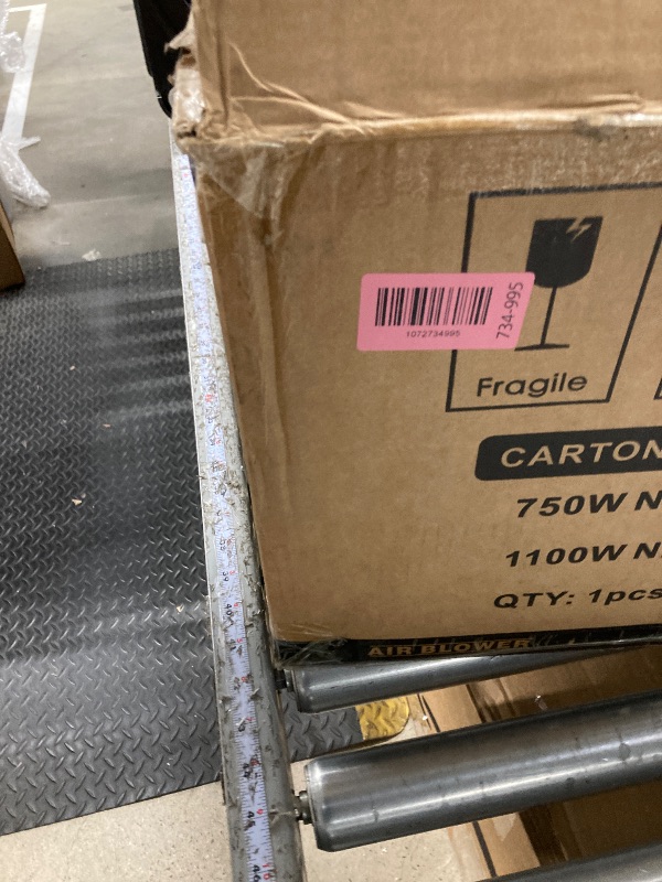 Photo 1 of 1 HP Wacky Waving Inflatable Tube Guy Air Blower, 750W Inflatable Tube Man Blower Fan, Fits 18" Diameter Inflatable Dancer