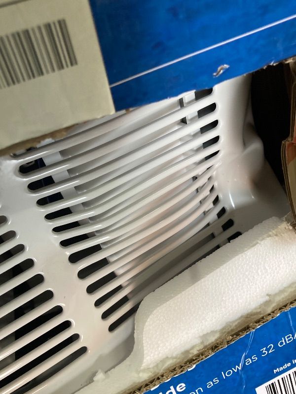Photo 1 of ***DAMAGED -BOTTOM CORNER DENT/BENT INWARD***SELLING AS IS *** Midea 6,000 BTU U Shaped Smart Inverter Window Air Conditioner - Cools 250 Sq Ft, Ultra Quiet with Open Window Operation - Alexa/Google Assistant Compatible, 37% Energy Savings, Remote (2026 E