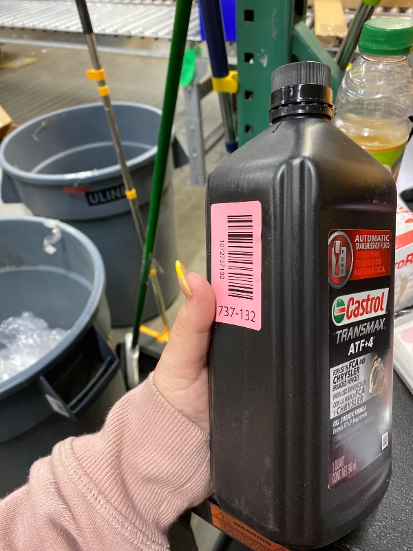 Photo 1 of "castrol Atf+4" Automatic Transmission Fluid 1-quart (Pack of 6)