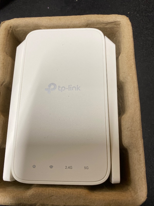 Photo 1 of  TP-Link AC1200 WiFi Extender, 2023 Engadget Best Budget Pick, 1.2Gbps Signal Booster for Home, Dual Band 5GHz/2.4GHz, Covers Up to 1500 Sq.ft and 30 Devices,Support Onemesh, One Ethernet Port (RE315)
