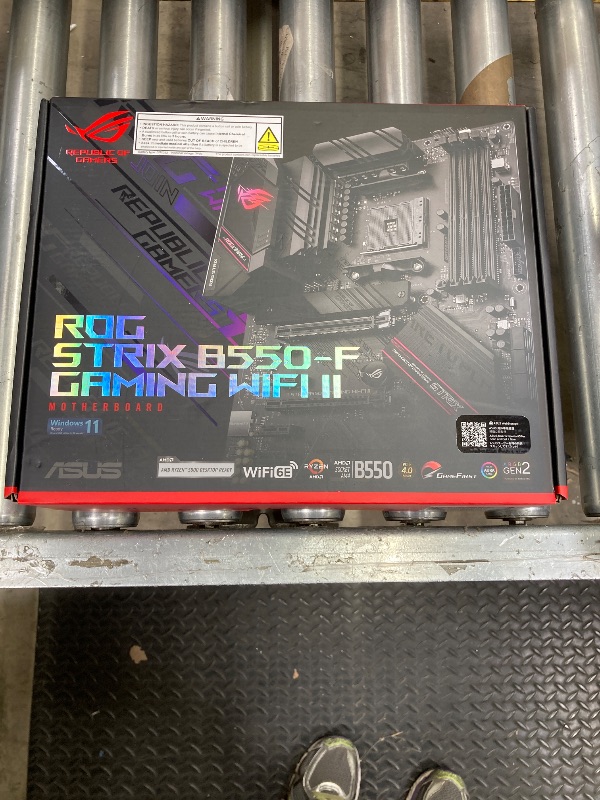 Photo 1 of **FACTORY SEALED**ASUS ROG Strix B550-F Gaming WiFi II AMD Socket AM4 ATX DDR4 Motherboard