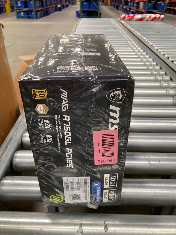 Photo 1 of **FACTORY SEALED**MSI MAG A750GL PCIE5 - EU Cord