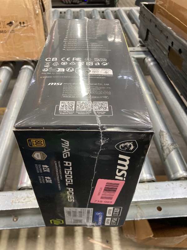 Photo 1 of **FACTORY SEALED**MSI MAG A750GL PCIE5 - EU Cord