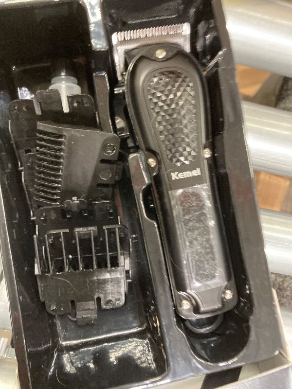 Photo 1 of ***USED***KEMEI Professional Hair Clippers for Men, Cordless & Corded Barber Hair Cutting Clipper, Rechargeable Beard Trimmer for Barbers/Home Use