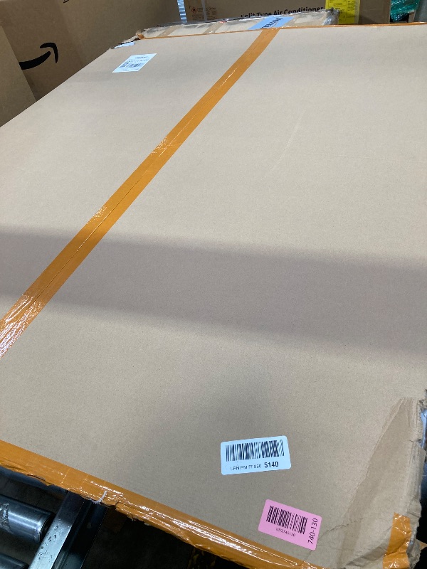 View 2 of [Large Size] Crystal Clear 1/5" Thick 59" x 47" Heavy Duty Hard Chair Mat, Can be Used on Carpet or Hard Floor