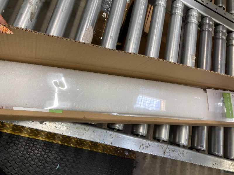 Photo 1 of ***MISSING PARTS -SELLING AS IS *** Zebra Blinds, Solar Powered Dual Layer Automatic Shades with Remote Control, Rechargeable Smart Blinds Horizontal Wireless Electric Shades for Windows. White? 35 x 72