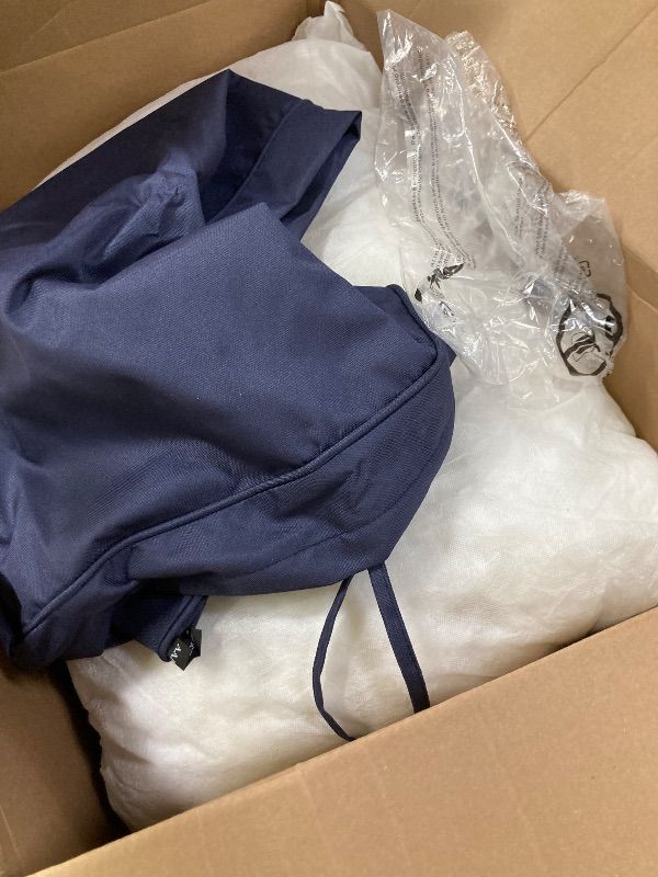 Photo 1 of ***MISSING PIECES SELLING AS IS ***Acessories Outdoor Deep Seat Cushions, Waterproof, Fade-Resistant Patio Furniture Replacement Cushions, 24" x 24" x 5", Navy Blue