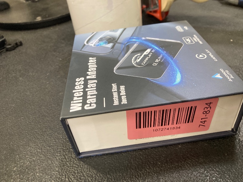 Photo 1 of **PARTS ONLY**FAIMEE AI Box Wireless CarPlay & Auto Adapter - Plug & Play, Dual-Band WiFi, Bluetooth 5.0, 4K Video Support, Android 12.0 System, Compatible with Factory CarPlay & Android Auto ?4GB RAM+32GB ROM?