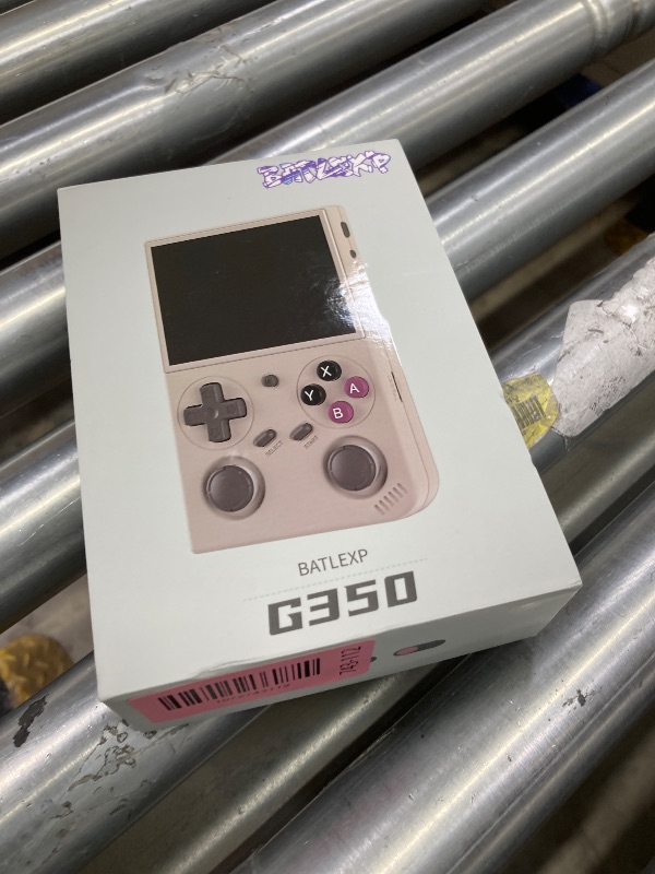 Photo 1 of ***NO RETURNS, NO REFUNDS***NON FUNCTIONAL*THIS ITEM SOLD FOR PARTS ONLY***
 G350 Handheld Game Console , 3.5 Inch IPS Screen Linux System 3200 mAh Battery 4371 Games Preloaded , Portable Retro Video Games Console Support Controller and Earphone (Gray)***